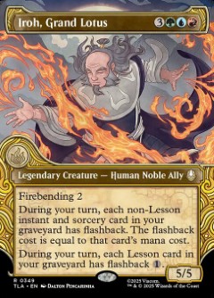 Iroh, Grand Lotus Avatar- The Last Airbender Elemental Frame